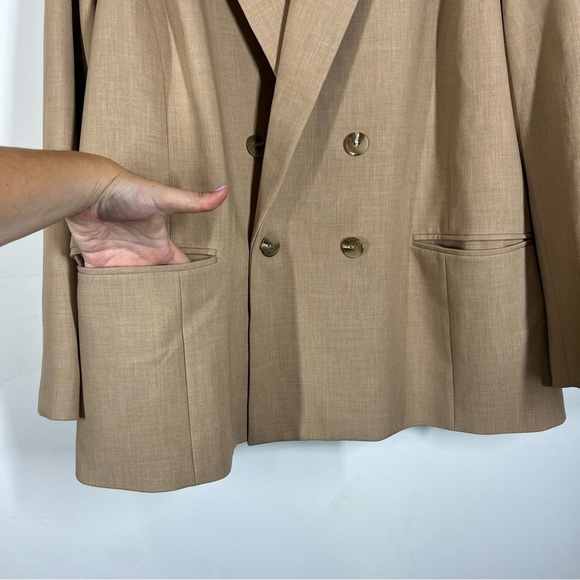 Anthropologie Maeve Double Breasted Blazer Size US 18W - Picture 10 of 14